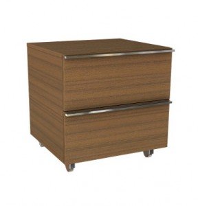 Kolo OVUM/EGO by Antonio Citterio шкафчик на колесиках 50 x 45 x 47 5 см  тик 88327000