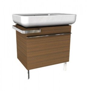 Тумба під раковину Kolo Ego підвісна з ніжками 67х48х57 тик 89222000