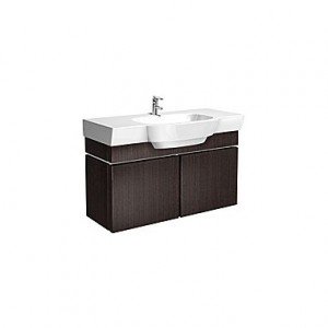 Тумба под раковину Kolo Varius 100 подвесная 95.8х36.2х52.6 венге 89074000