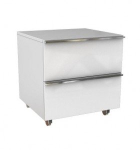 Kolo OVUM/EGO by Antonio Citterio шкафчик на колесиках 50 x 45 x 47 5 см  белый глянец 88332000