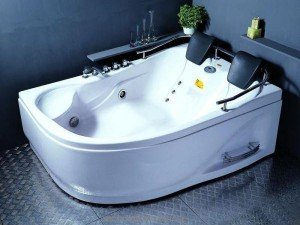 Ванна c гидро-аэро массажем акриловая угловая Appollo 180х125х66 АТ-919* правая