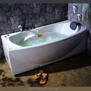 Ванна с гидро и аэромассажем акриловая нестандартная Appollo 170х84х65 А-2107