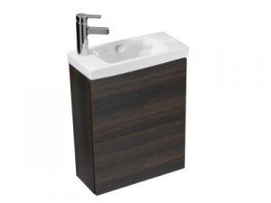 Тумба під раковину Jacob Delafon Odeon Up підвісна 48.5х21.5х59.1 темний дуб EB864-HU