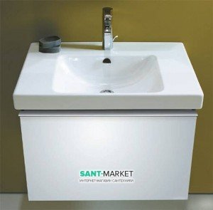 Тумба під раковину Jacob Delafon Odeon Up підвісна 67х48.5х45 білий EB860-N18