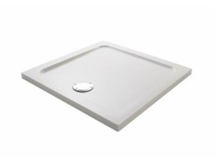 Душовий піддон акриловий квадратний Jacob Delafon 100х100х4 білий Е62462-00