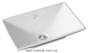 Раковина для ванної накладна Jacob Delafon колекція Reve біла Е4819-00