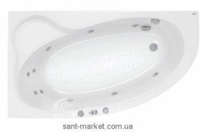 Ванна гидромассажная акриловая PoolSpa Europa 165х105х64 PHA4810SO1C0364 Economy 1  Mambo