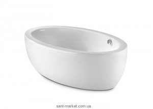 Ванна акрилова овальна Roca колекція Georgia 185x100х42 A248159001 + панель