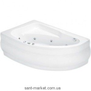 Ванна с гидро и аэромассажем PoolSpa Klio Asym 163х103х61 PHA1510SX2C0000 система SX2