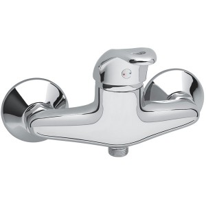 Змішувач для душу настінний змішувач Ferro колекція Milano хром BRM7