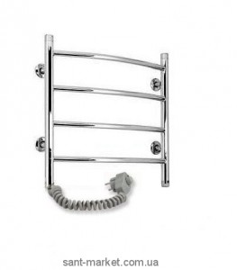 Електричний полотенцесушитель Laris Вікторія П4 Е 480х500х30 драбинка хром 73207013