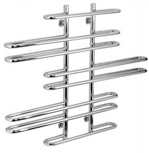 Водяний полотенцесушитель Laris колекція Діана Ф дизайнерський 1050х600х230 хром 71207081