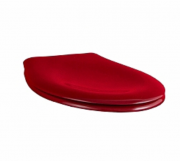 Kolo NOVA TOP JUNIOR сидіння з кришкою з матеріалу Duroplast червоне 60119000