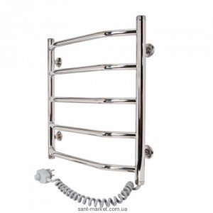Электрический полотенцесушитель Laris Виктория П5 Э 480х500х30 лесенка хром 73207014
