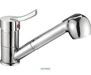 Смеситель для кухни с выдвижной лейкой Ferro Werona однорычажный BTW 8