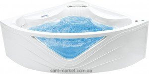 Ванна гідромасажна PoolSpa Orchidea 150х150х67 PHS4510SN1C1431 Silver 1 Navi Mambo