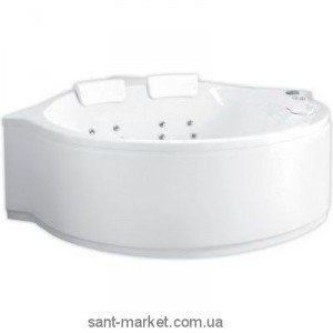 Ванна с гидро и аэромассажем PoolSpa Roma 208х140х47 PHR4310SO2C0364 Economy 2  Mambo