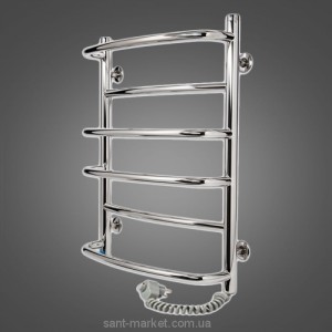 Электрический полотенцесушитель Laris Евромикс П6 Э 480х600х35 лесенка хром 73207026