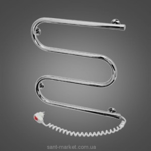 Електричний полотенцесушитель Laris Змійовик 25 РС3 Е 400х525х35 змійка хром 73207031