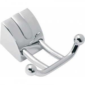 Ferro Cascata крючок двойн. хром/сатин E06