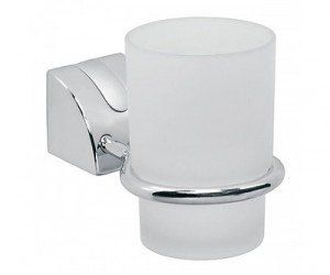 Ferro Cascata держатель склянки один. хром / сатин E03