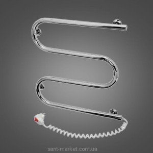 Электрический полотенцесушитель Laris Змеевик 25 РС3 Э 400х525х35 змейка хром 73207031