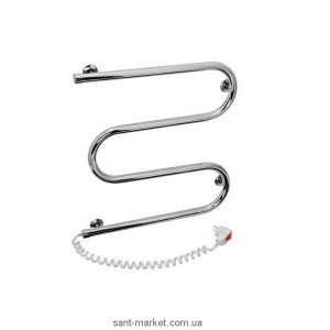 Електричний полотенцесушитель Laris Змійовик 25 РС3 Е 600х375х35 змійка хром 73207155