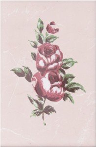 Церсаніт Валенсія декор Квітка роса 20x30