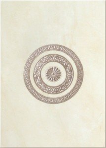 Церсаніт Сенса декор класик крем 25х35