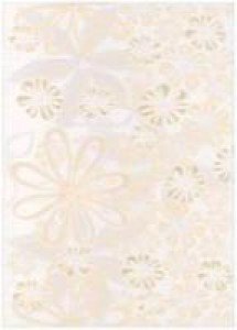 декор Церсаніт Ейфорія Квітка 3 25x35 Б'янко