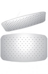 Лейка для верхнього душа з тропічним душем Saneko колекція Atlantic Relax хром LD-11.A02-320