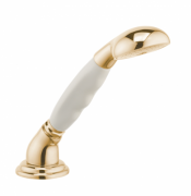 Виразний душовий гарнітур Kludi колекція Adlon білий / золото 2705145