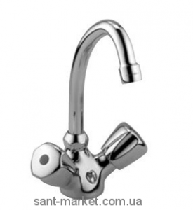 Змішувач для раковини двухвентильний Kludi колекція Standard хром 210580515