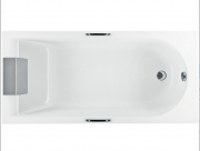 Ванна акрилова прямокутна Kolo Mirra 170х80х42 XWP3370001 + підголовник