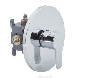 Змішувач для душа вбудовується Saneko хром CM-11.R-100-01
