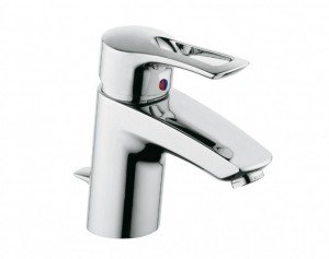 Змішувач для раковини одноважеля з донним клапаном Kludi колекція MX хром 331250562