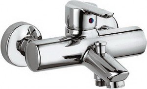 Змішувач одинважільний для ванни з коротким виливом Kludi колекція Almera хром 336610581