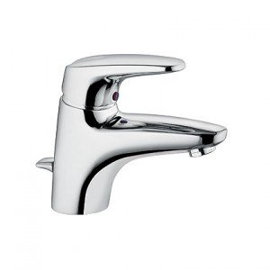 Смеситель для раковины однорычажный с донным клапаном Kludi коллекция Objekta-Mix хром 332330575