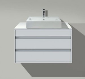 Тумба під раковину DURAVIT Ketho підвісна 80х45.5х48 білий матовий 6647-18