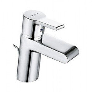 Змішувач для раковини одноважеля з донним клапаном каскадний Kludi O-Cean хром 383400575