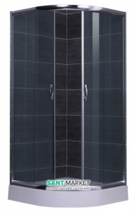 Душова кабіна Eger Balaton 90х90х200 низький піддон 599-507