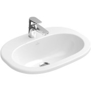 Раковина для ванної вбудована Villeroy & Boch колекція O.Novo біла 41615601