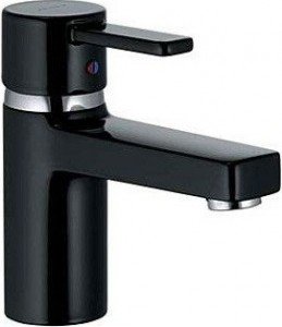 Змішувач для раковини одноважеля Kludi колекція Zenta чорний 382518675