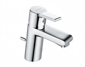 Змішувач для раковини одноважеля з донним клапаном Kludi колекція O-Cean хром 383500575