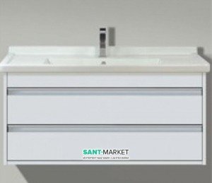 Тумба під раковину DURAVIT Ketho підвісна 100х45.5х48 білий матовий 6648-18
