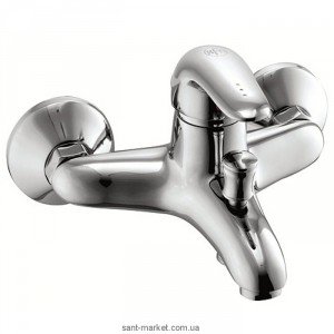 Змішувач одинважільний для ванни з коротким виливом KFA колекція Kroma хром 544-030-00