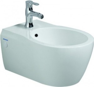 Биде подвесное Keramag коллекция Cassini 56х33х40 с переливом 233210