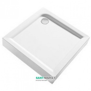 Душовий піддон акриловий квадратний Kolo FIRST 90х90х16.5 білий XBK1690000