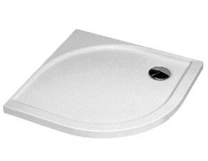 Душевой поддон акриловый четверть круга Kolo AKCENT 80х80х5 белый XBN0480000