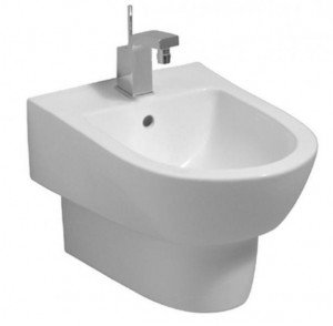 Біде підвісне Keramag колекція Flow 55х37х40 з переливом 232900